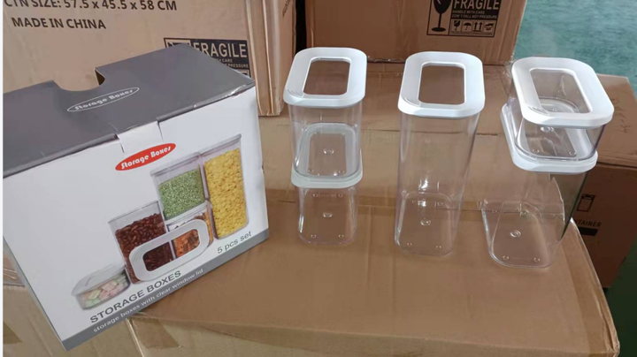 ClearLock KitchenGuard Food Containers